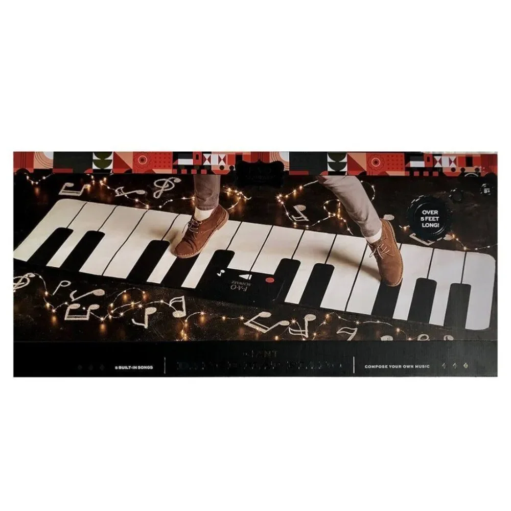 F.A.O Schwarz Giant Dance-On Piano Mat